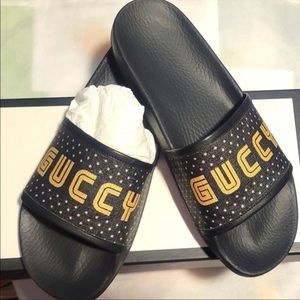 GUCCI x SEGA Slide Sandals sz 41